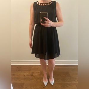 Black dress by Monteau